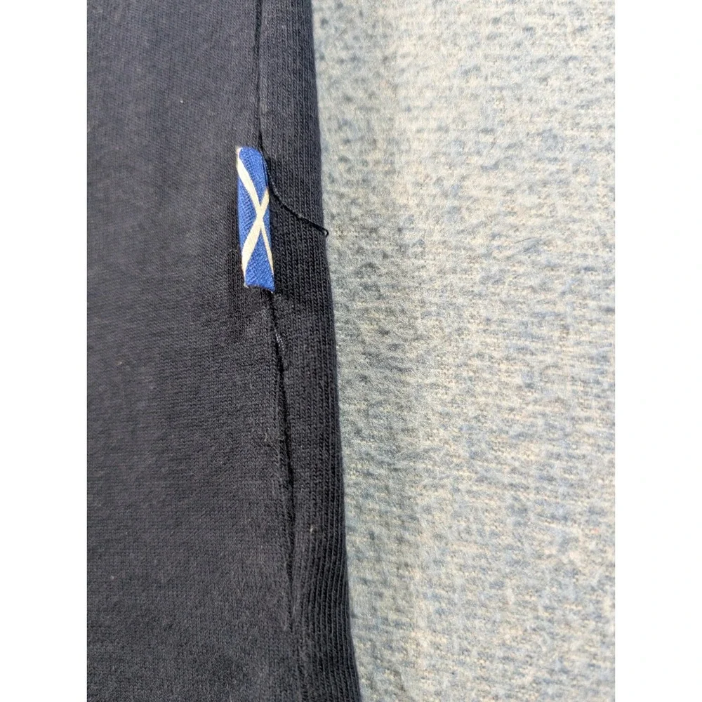 Rugby Nations Scotland Mens Navy Blue Cotton Short Sleeve Polo Shirt Large RARE - Picture 2 of 8